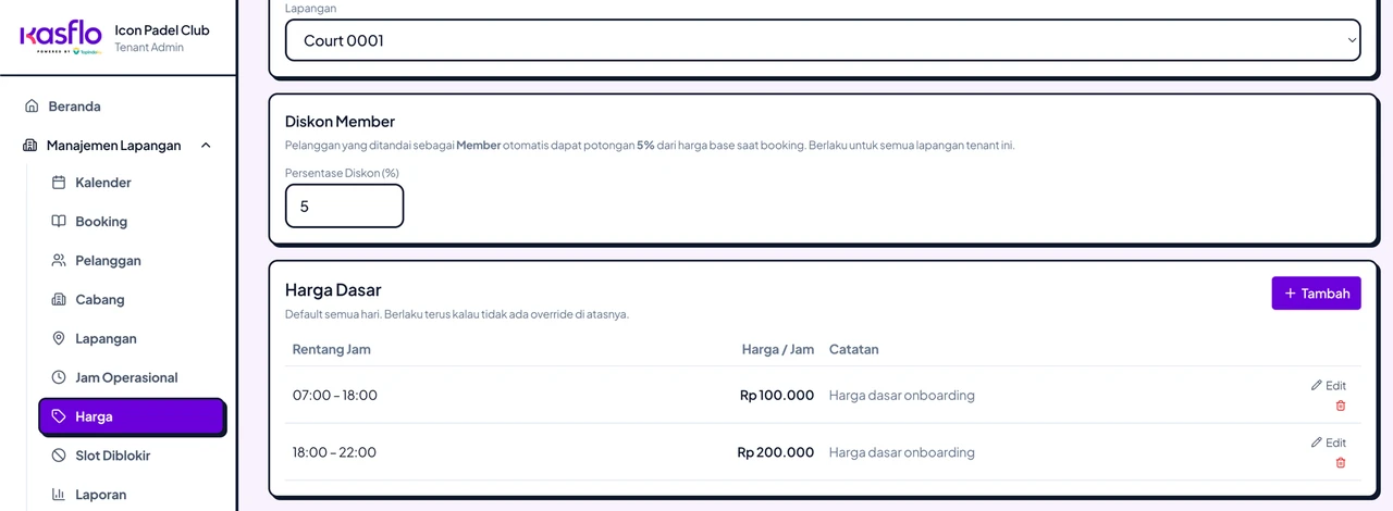 Setting Pricing V3